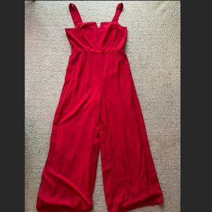 Red Lulus Jumpsuit Size L
